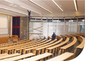 Maintenance éclairage établissement