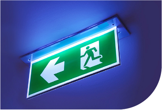 Entretient réglementaire des éclairages secours